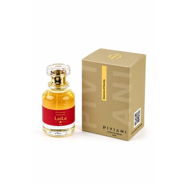 Laila 50ml bottle with Piviani gold gift box — Essence of Eternity