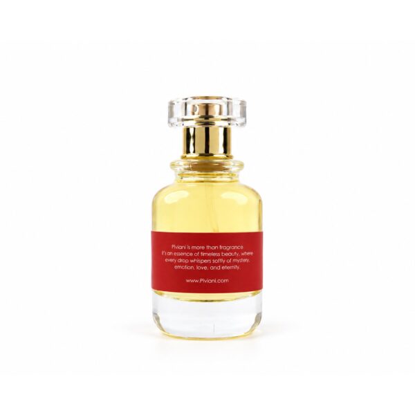 Piviani Almas back label — Essence of Eternity