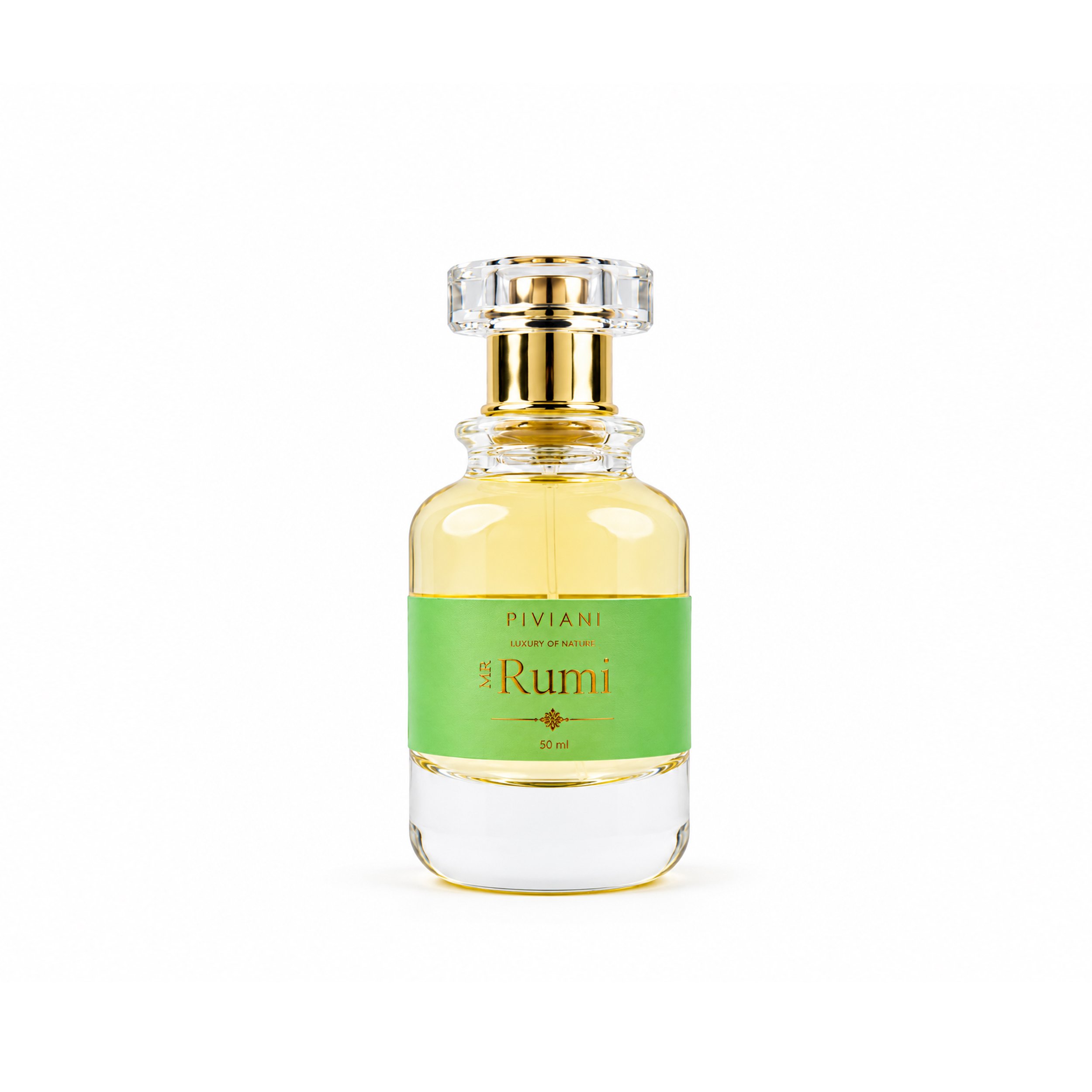 Piviani Rumi 50ml extrait de parfum bottle with green label