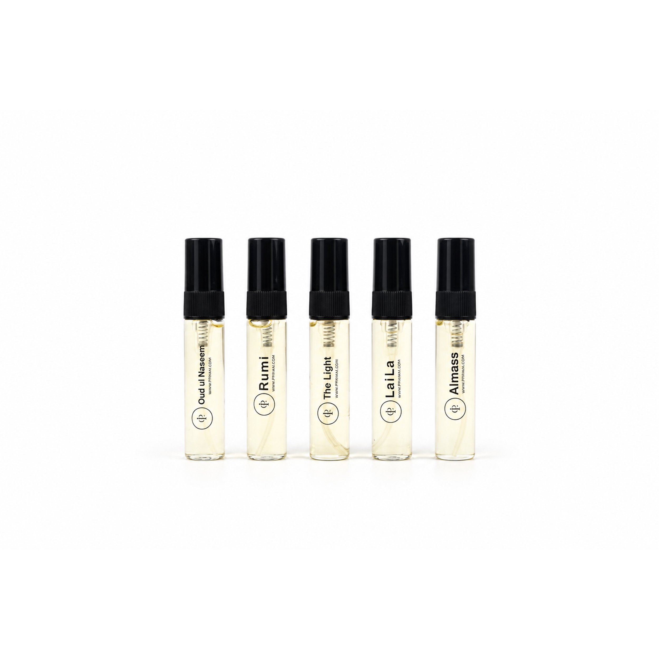 Piviani Tester Collection perfume vials