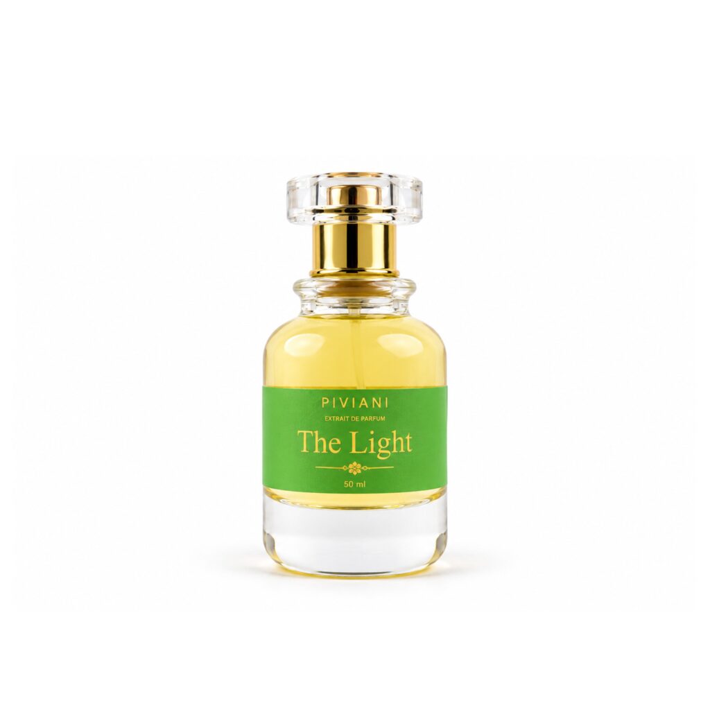 Piviani The Light 50ml extrait de parfum bottle with green label